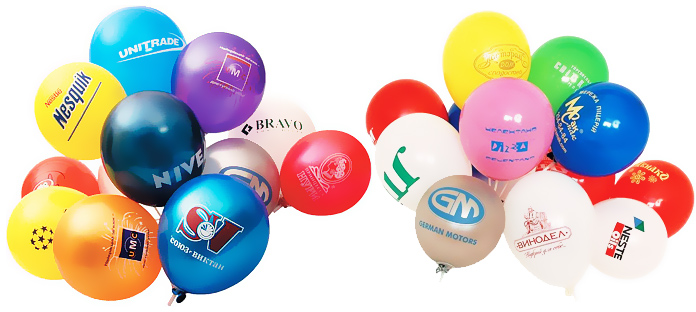 Орша, Нанесение рисунков и логотипов на воздушные шары