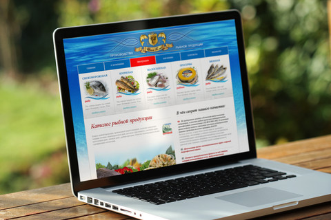 Сайт производителя рыбной продукции «Иваси-Плюс»