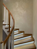 Отделка бетонных лестниц