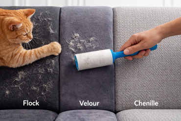 С каких материалов лучше снимается шерсть