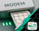 Иллюстрация SIM-карты в автомобильном модеме
